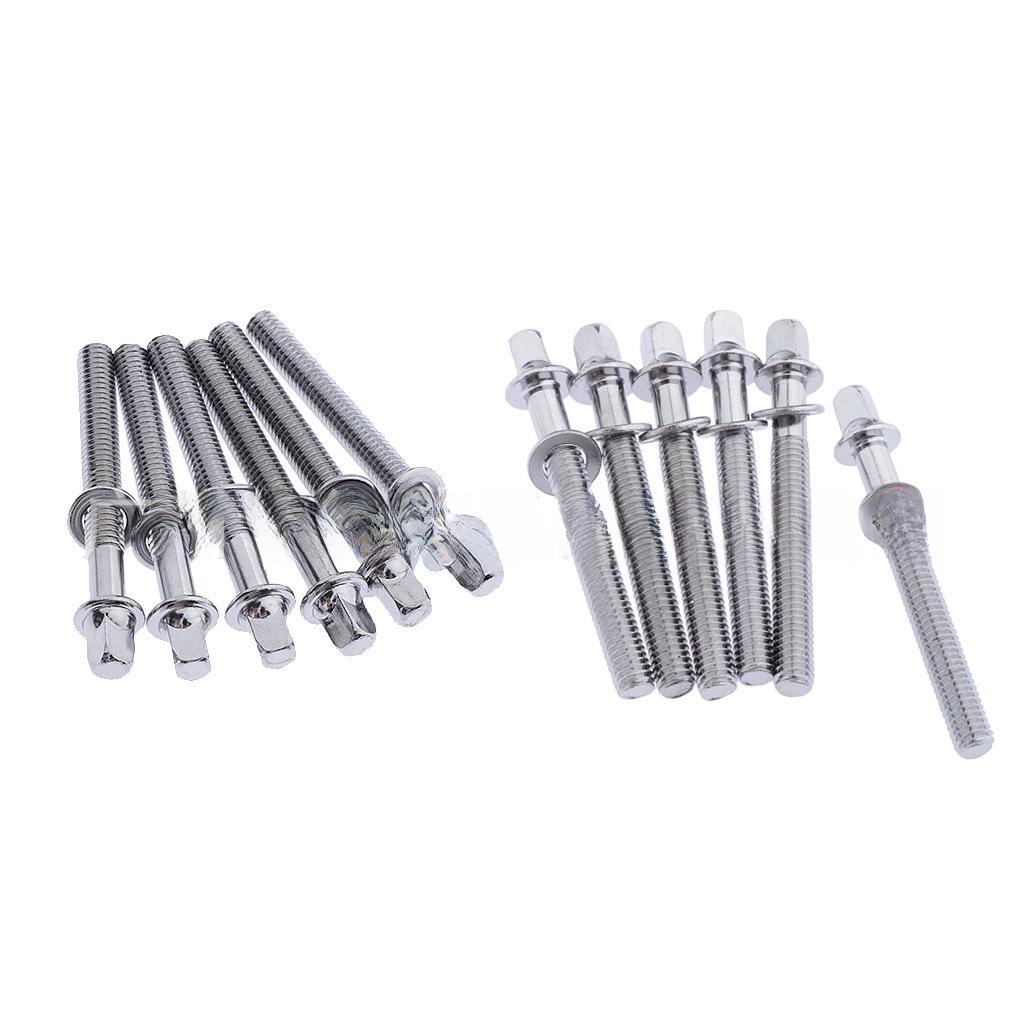 Jazz Drum Rack Claw & Tom Screw Set (6-Pack) – M5 & M6 Sizes for Drum Accessories