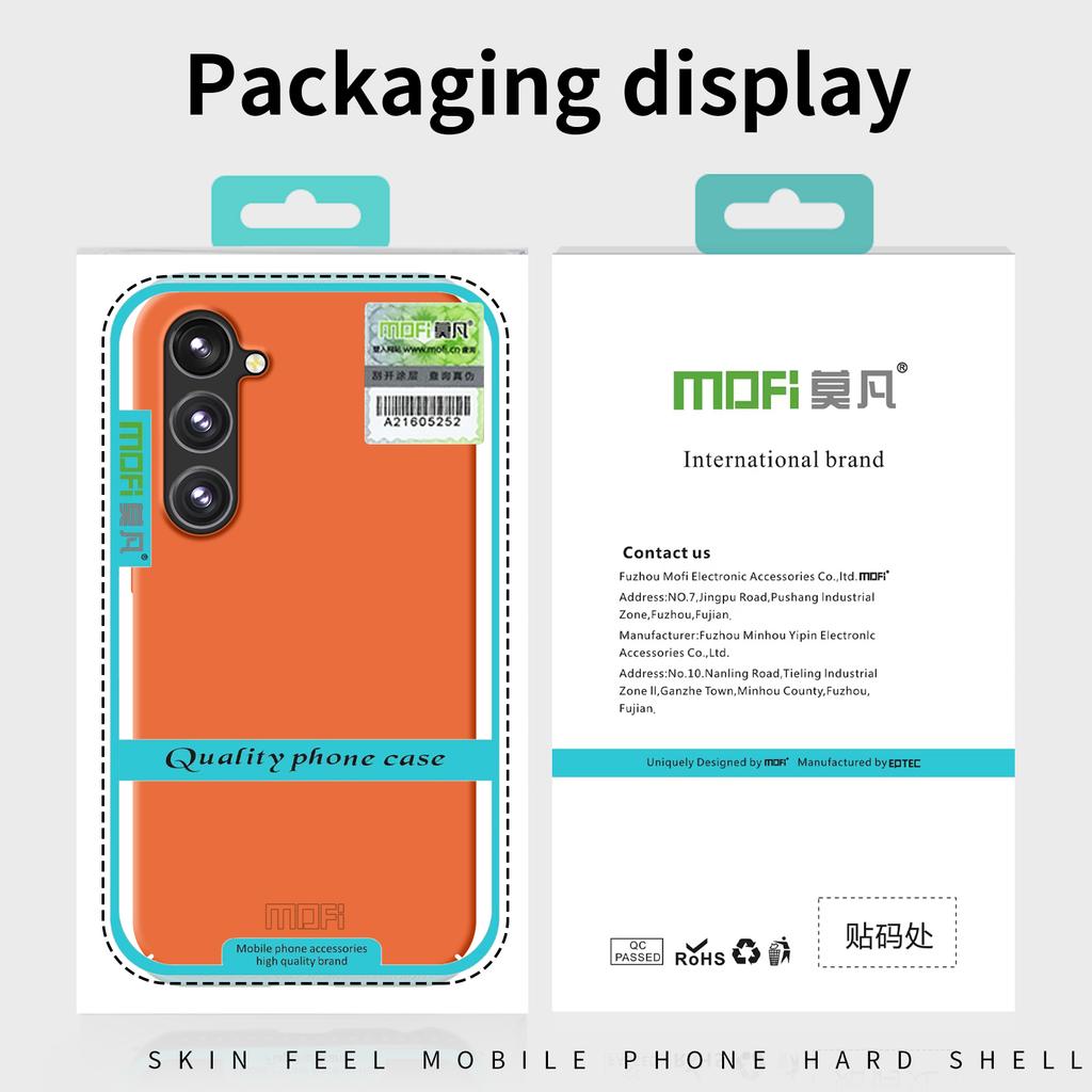 MOFI JK Qin Series For Samsung Galaxy S23 FE Case Acrylic+TPU Phone Back Cover