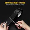 Car Sticker Door Fiber Anti Carbon Body Scratch Protector Sill Scuff Cover Strip