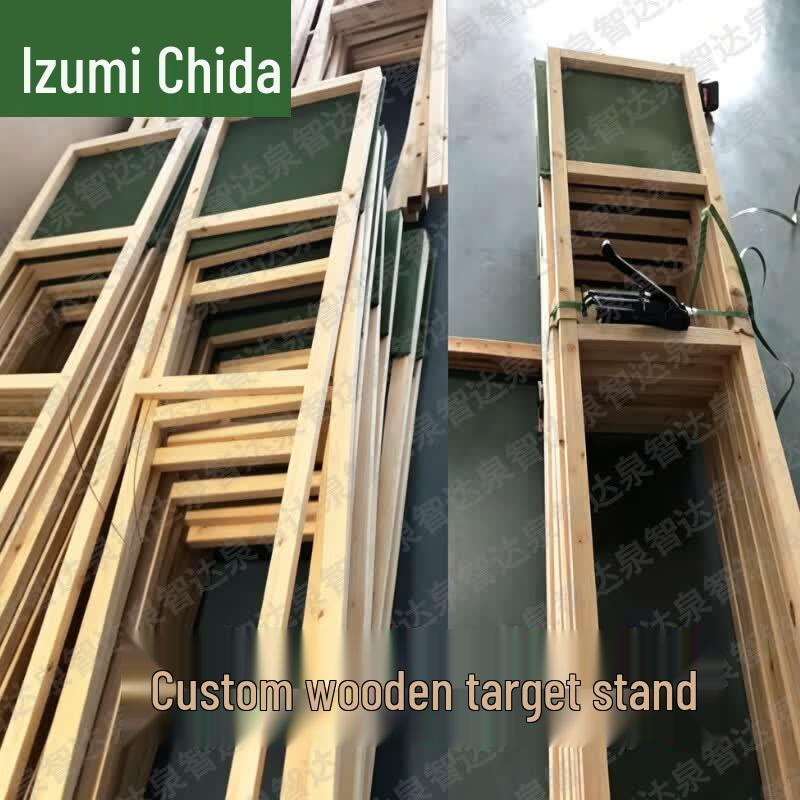 Quanzhida Wooden Target Stand & Accessories