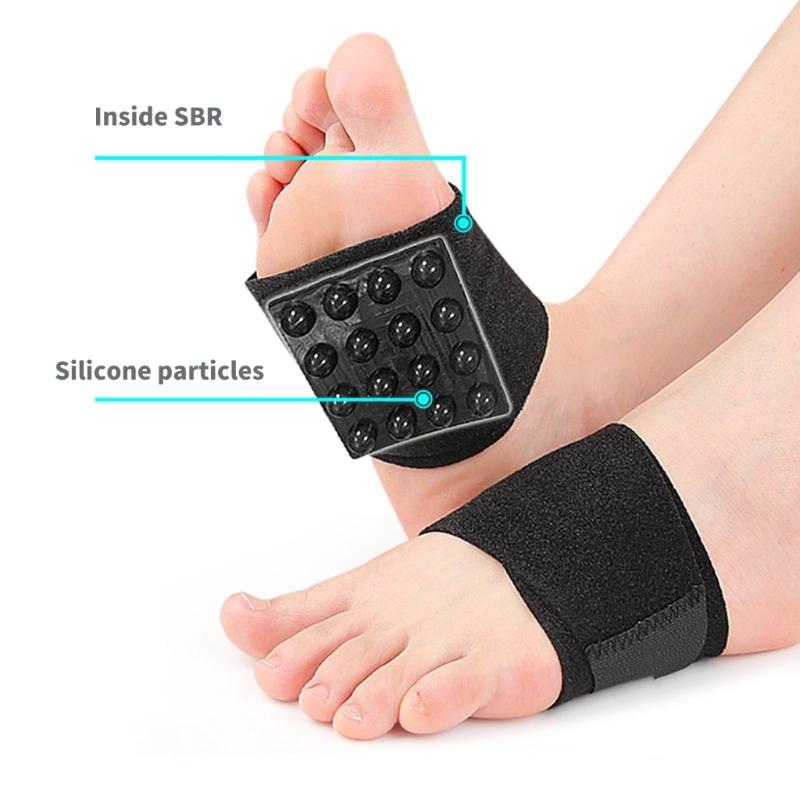 Arch Support Compression Sleeves1 Pair,Cushioned Arch Support Brace for Plantar Fasciitis and Fallen Arch Unisex Gifte