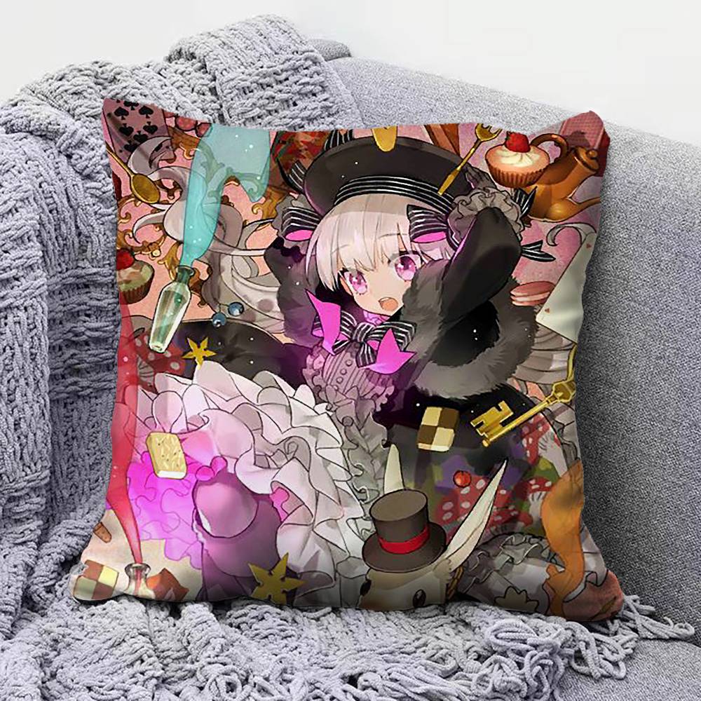 Game FGO Fate Pillow Covers, Home Sofa Cushion Covers and Aecorative Custom