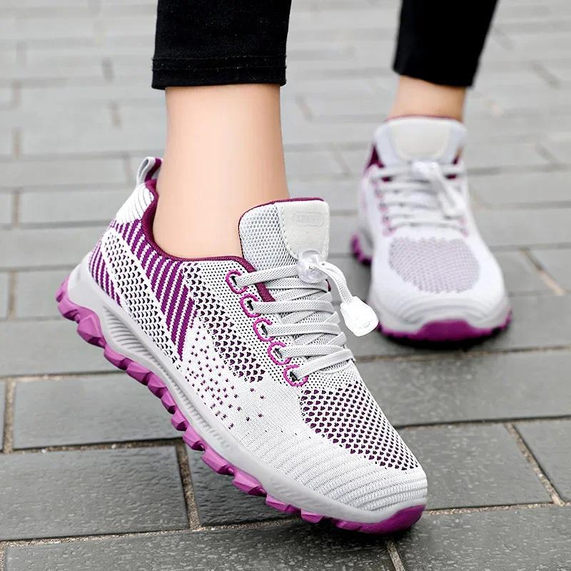 Damen Schuhe Sommer 2025 Komfort Damen Schuhe Fitnessstudio Zügiges Gehen Sneaker für Damen Kostenloser Versand Schuhe