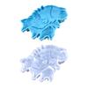 Skull Shape Ornament Crafts Silicone Mold Epoxy Jewelry Mold Resin Casting Pendant Mold Suitable for Diy Crafts