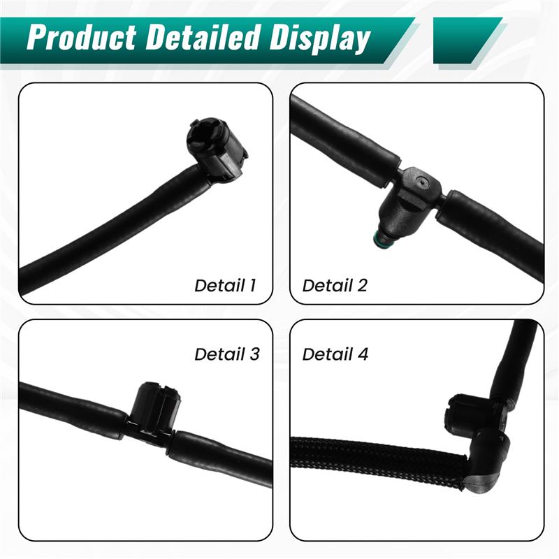 A28G-Fuel Return Line Leak Line Fuel Injector Return Line A6420708132 Fit For Mercedes W906 NCV3 Sprinter 3500 V6 3.0L