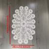Lace White Embroidery Table Place Mat Wedding pad Cloth Drink Placemat Cup Mug Dinner Tea Coaster Glass Doily Kitchen