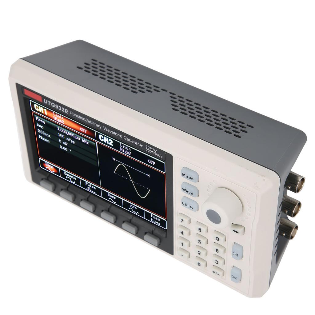 UTG932E Function Signal Generator Dual Channel Waveform Generator 30MHz 200MSa s Sampling RateEU 100‑240V