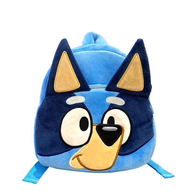 

Anime Bluey Children Schoolbag Cartoon Bluey Bingo Family Plush Backpack Picnic And Travel Po Snack Bag Children Gifts