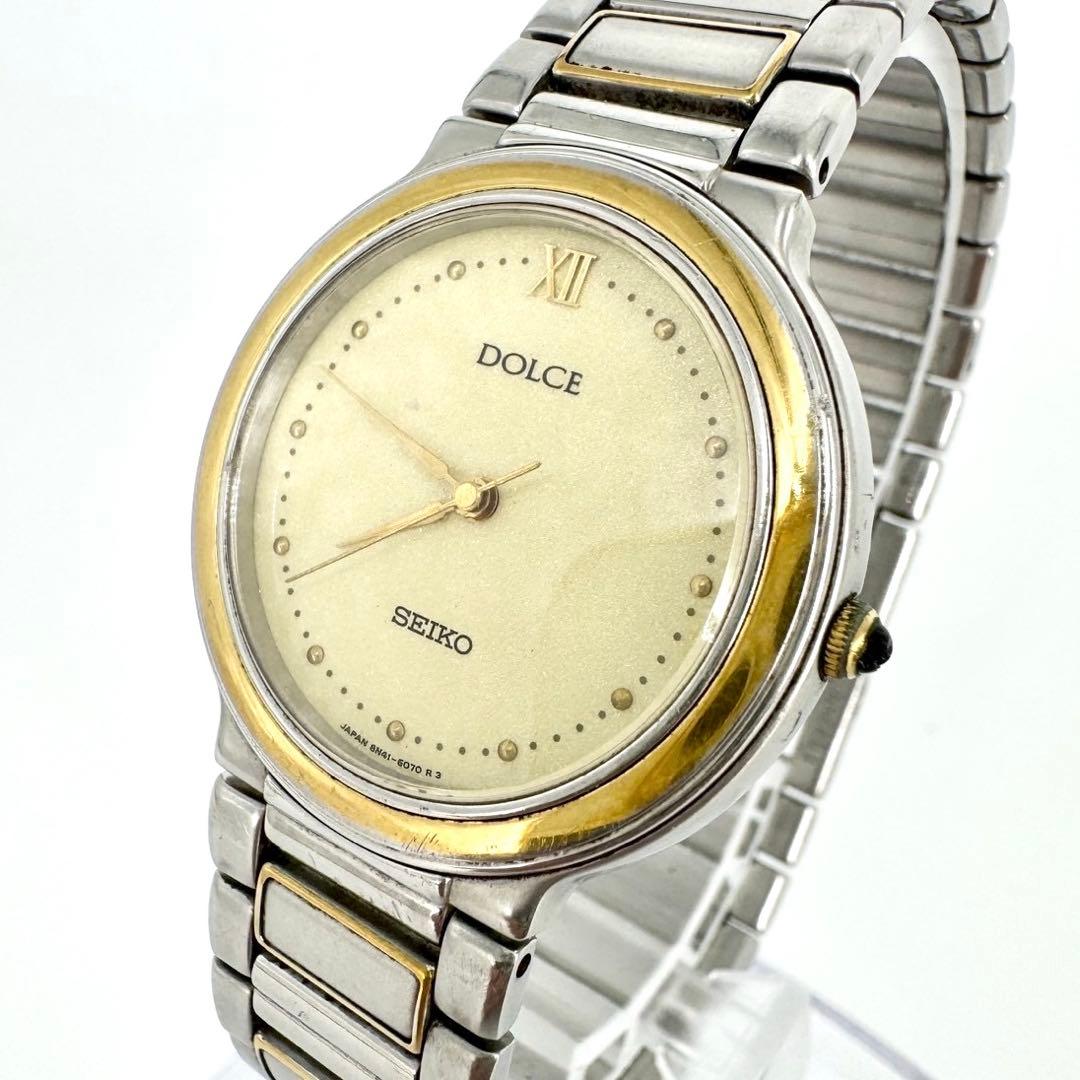 

[USED] SEIKO DOLCE Rare Roman Combination Men s Watch