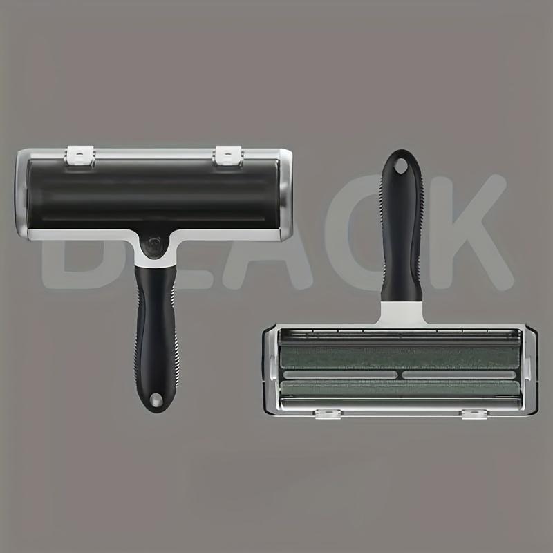 1pc Reusable Pet Hair Remover, Pet Hair Removal Roller Brush - Automatically Collects Fluff, Ideal for Clothes, Furniture,And Carpets -Durable Plastic