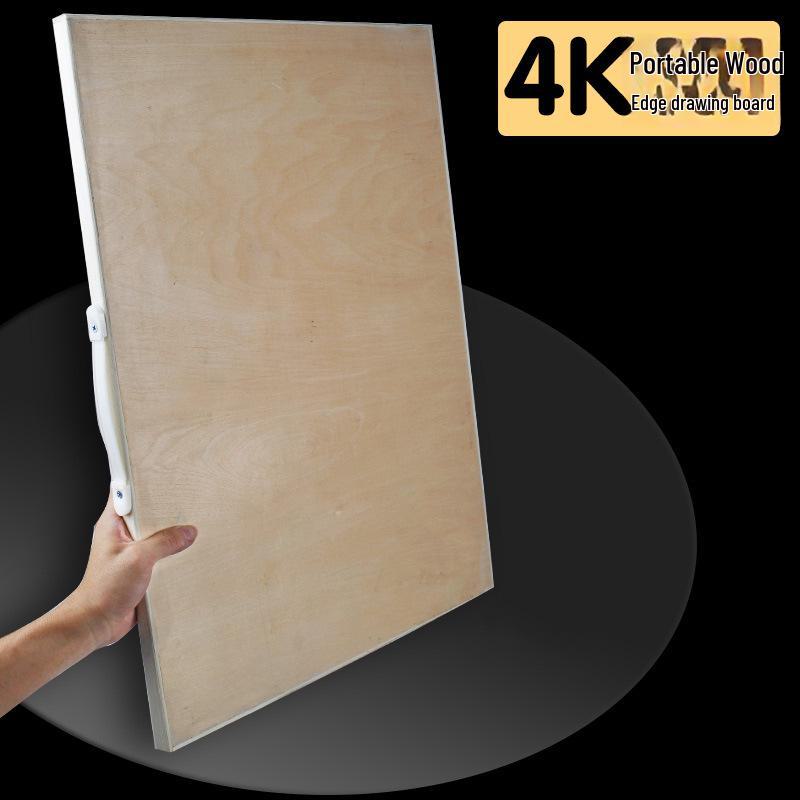 Portable 4K Ultra-Thin Basswood Drawing Board for Beginner Artists
