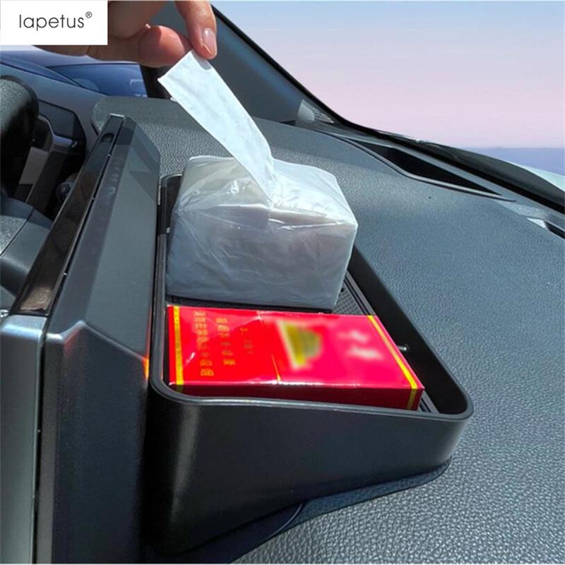 Boîte de rangement pour tableau de bord de voiture derrière l'écran Récipient pour instruments Accessoires en plastique Intérieur Pour Toyota Rav4 Rav 4 XA50 - 2024
