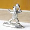 A miniature tin frog from the Choju Jinbutsu Giga perfect for your dry landscape painting, garden.