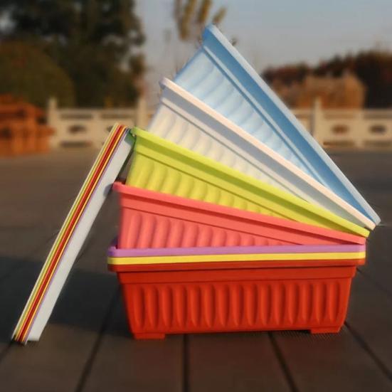 Kvetináč Príslušenstvo k kvetináčom proti vyblednutiu proti slnku s hustým odtokom