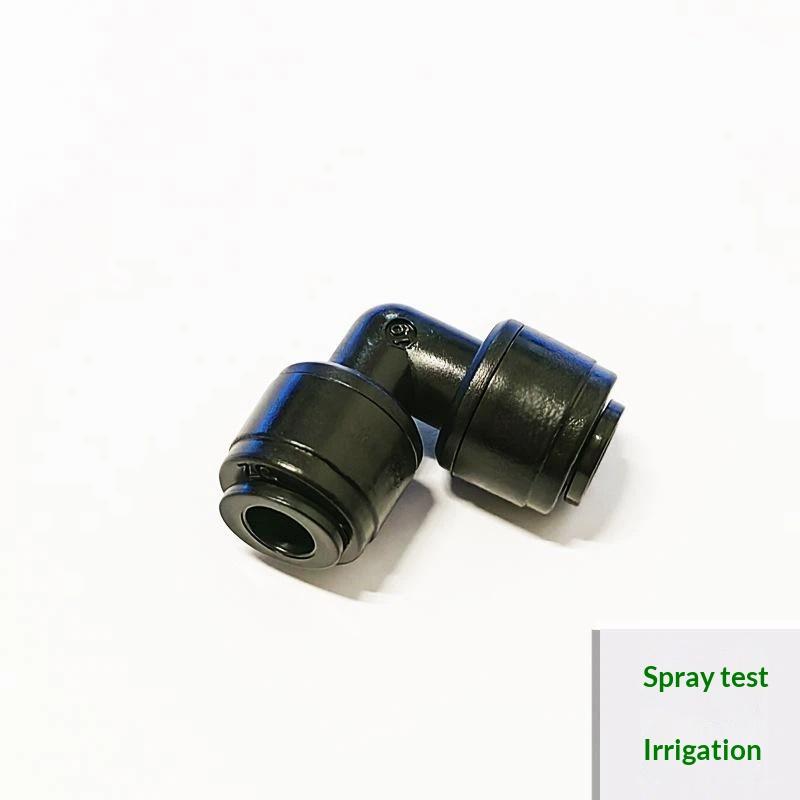 RO Water Filter Fittings Food-Grade POM Straight Elbow Tee PE Pipe Bulkhead Connector for Home Reverse Osmosis System