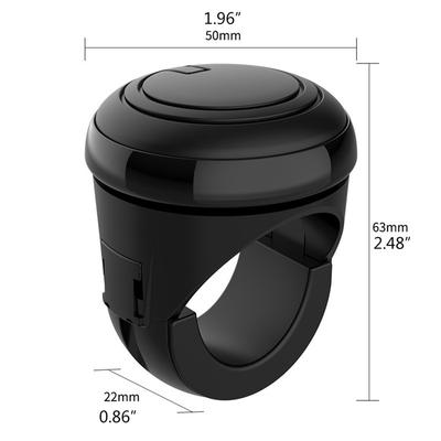 Turner Auto Drehknopf Steuergriff Griff Assist Lenkrad Booster Auto 360° Lenkradknopf Ball Booster