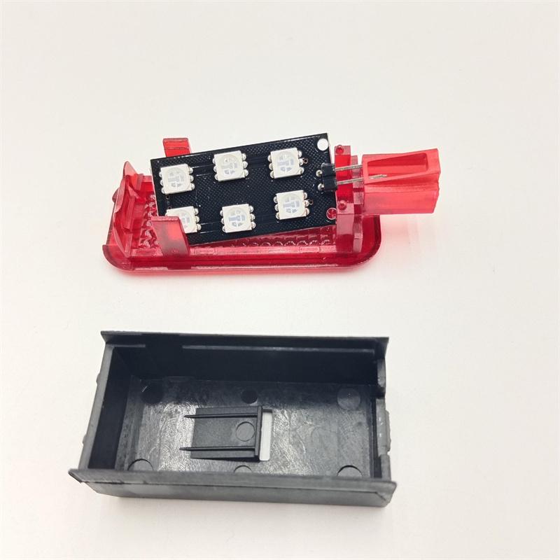 1set Car Door Panel Interior Red Warning Light For A7 A8 Q3 Q5 Q7 TT A3 S3 A6 S6 A4 S4 RS3 RS4 A7 RS7 8KD 947 411 8KD947411