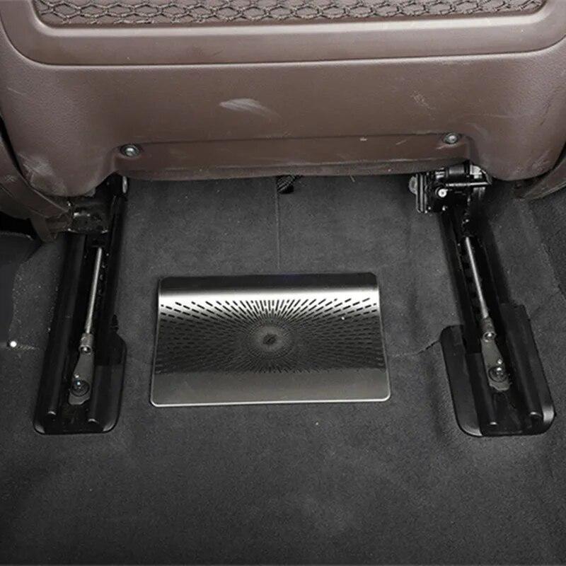 2pcs/Set ABS Car Seat Under Air Outlet Frame Decorative Cover Fit For Mercedes Benz GLE GLS 350 400 W167 X167