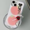 Lovely Tomato Phone Pendant Charming Tomato Mobile Pendant Accessory Phone Chain for Parties and Daily Use