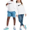 Nike Dri-Fit Legendärer Komfort Schweißableitendes Langarm-T-Shirt Kinder Tops Weiß FZ5192-100