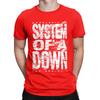 Mens Band System of A Down Mezmerize T Shirts  100 Cotton Clothes Funny Short Sleeve Crewneck Tees New Arrival TShirts