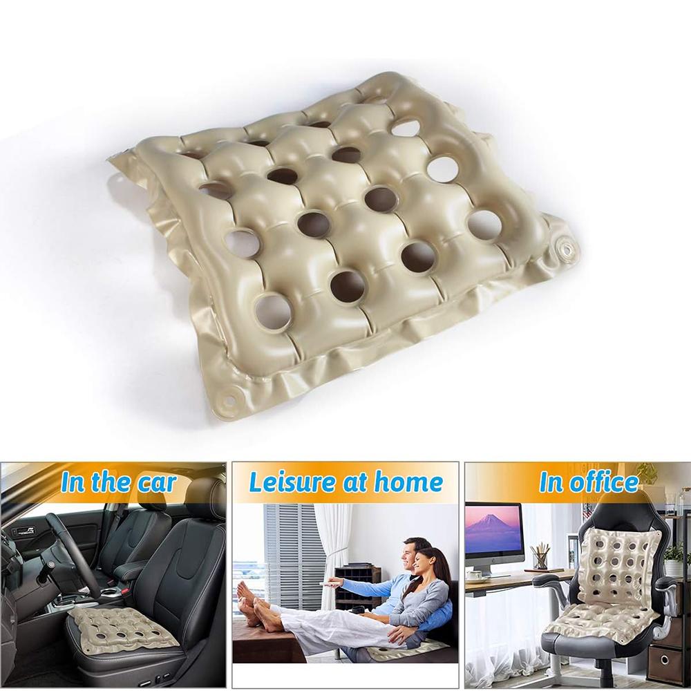 Inflatable Seat Cushions For Pressure Relief Waffle Cushions For Office Car