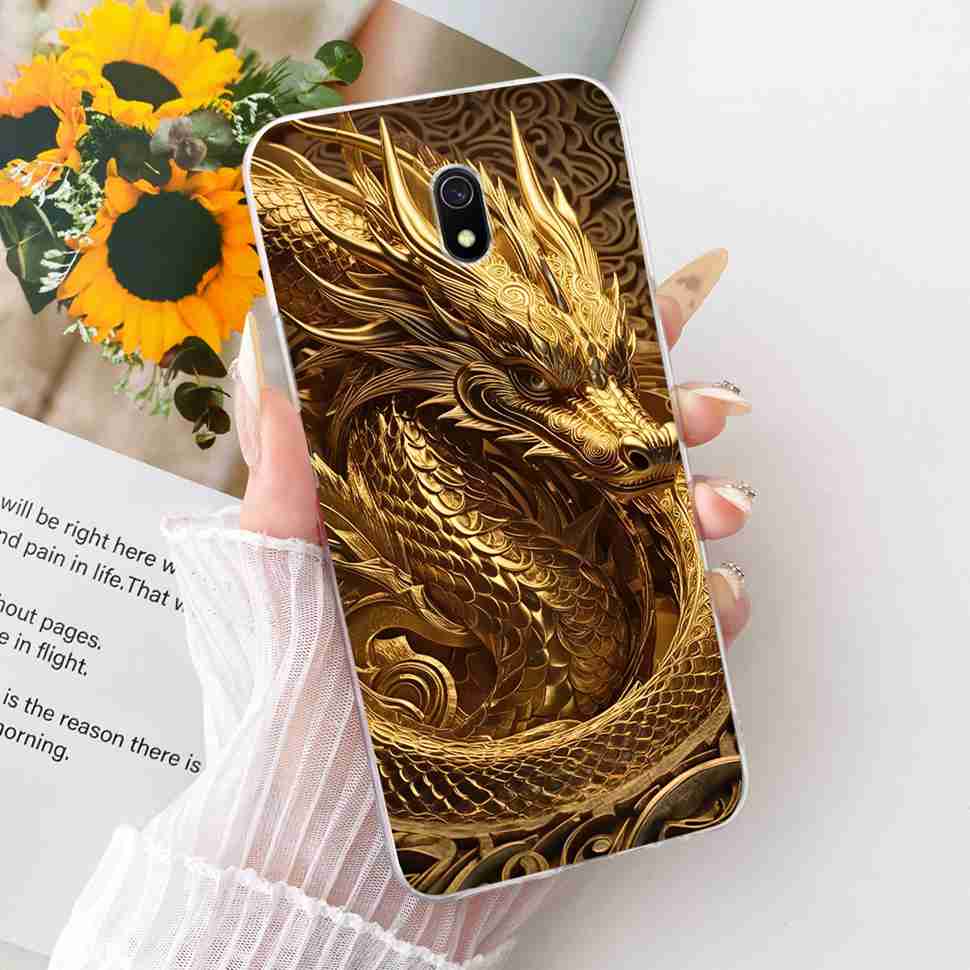 For Xiaomi Redmi 8A Casing 6.22" Cute Cat Painted Cover Soft Silicone Phone Case For Xiaomi Redmi8A Redmi 8A Back Cover Capa