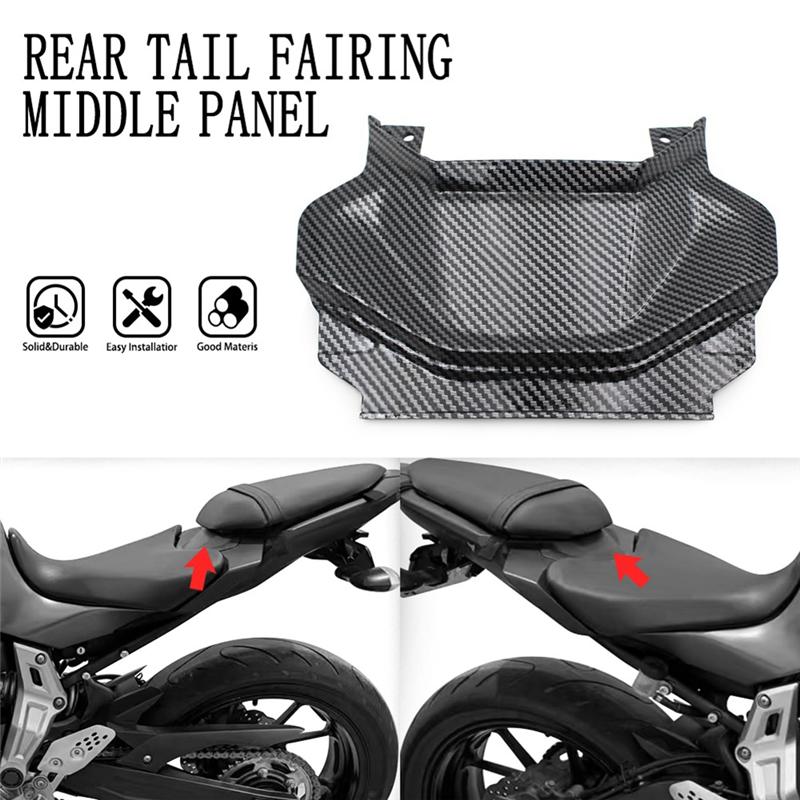 Motorcycle Rear Center Tail Seat Fairing Tail Fairing Middle Panel For  MT-07 FZ-07 2014-2017