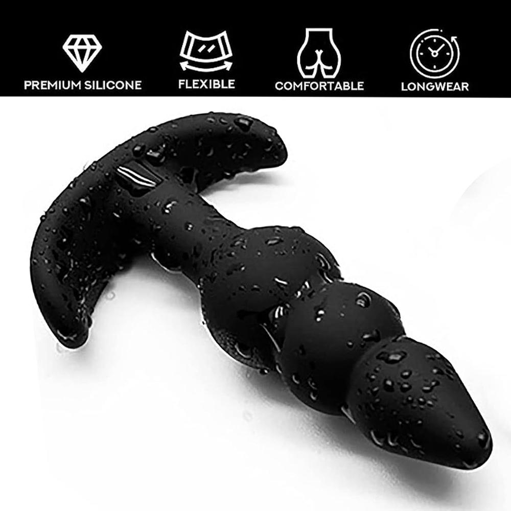 Silicone Dildo Anal Plugs Butt Plug Stopper Dilator Prostate Massager Vaginal Stimulator Adult Sex Toys for Men/Women Trainer