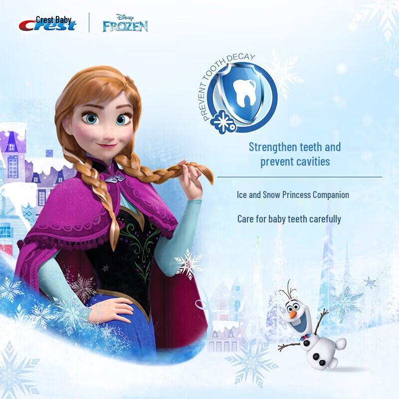 Crest Kids Frozen Toothpaste for 2-12 Years