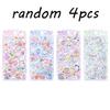 3D Relief Fun Acrylic Diamond Stickers - Aesthetic Diy Craft Decals, Waterproof For Kids Handmade Notebook Phone Decor Gifts