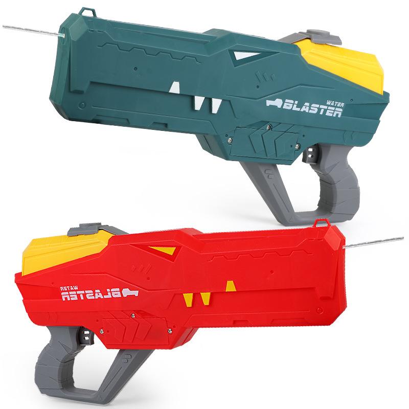 Summer Children'S Shark Electric Continuous Water Gun Toy High Pressure Powerful Water Gun Water Battle Casual Toy