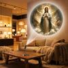 Usb Religious Projector Light 6 Patterns Church Nativity Mary Holy Led Projection Lamp Prayer Bedroom Decor Atmosphere Light