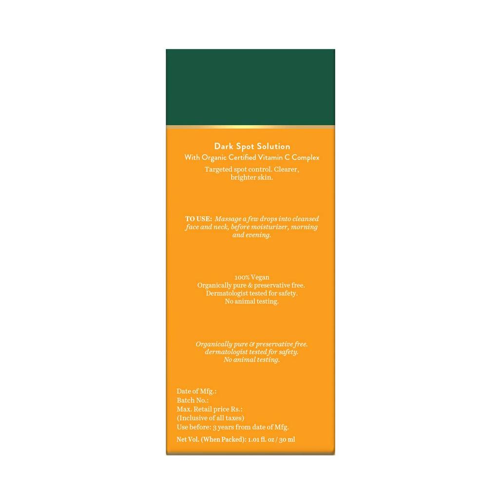Biotique Vitamin C Serum 30ml For Dark Spots & Glowing Skin | Brightening, Anti-Aging, Even Tone | Paraben Free