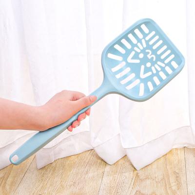Z Spot Pippi Tao Pet Thickened Cat Shovel Cleaning Cat Litter Box Utensils Extended Handle Large Cat Face Shovel