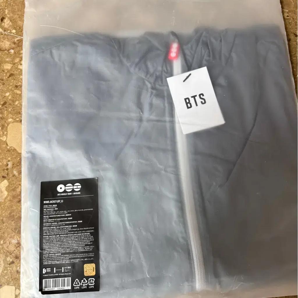 BTS ARIRNAG Wind Jacket L