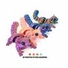 Cute 3D Printing Flying Squirrel Toy Simulation Squirrel Animal Joints Movable Creative Fun Home Decorations Collection Crafts