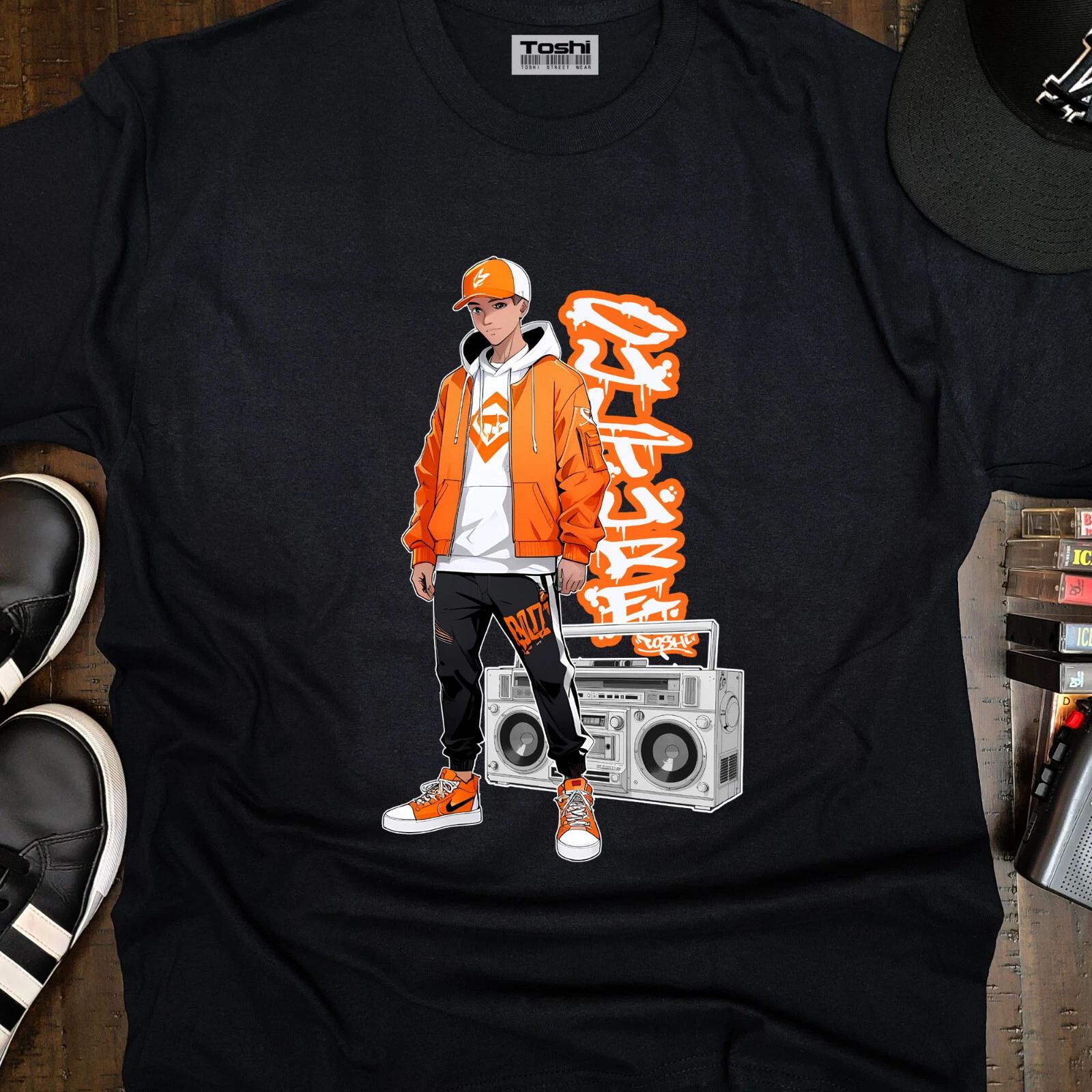 B-Boy Culture Tee – Unisex Adult T-Shirt HIP HOP Graffiti Breakdancing Design 2XL