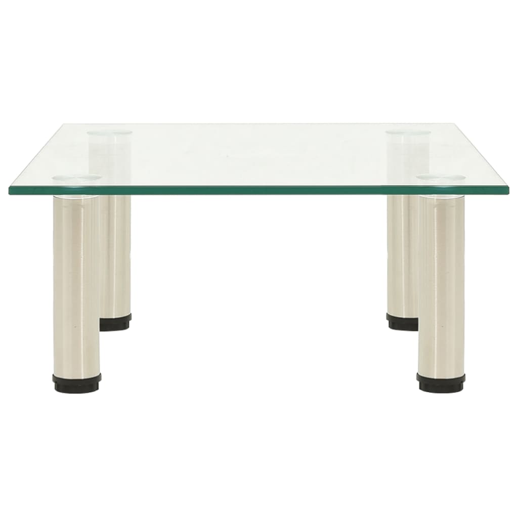 Soporte de TV 40 x 35 x 17 cm Vidrio Templado Transparente