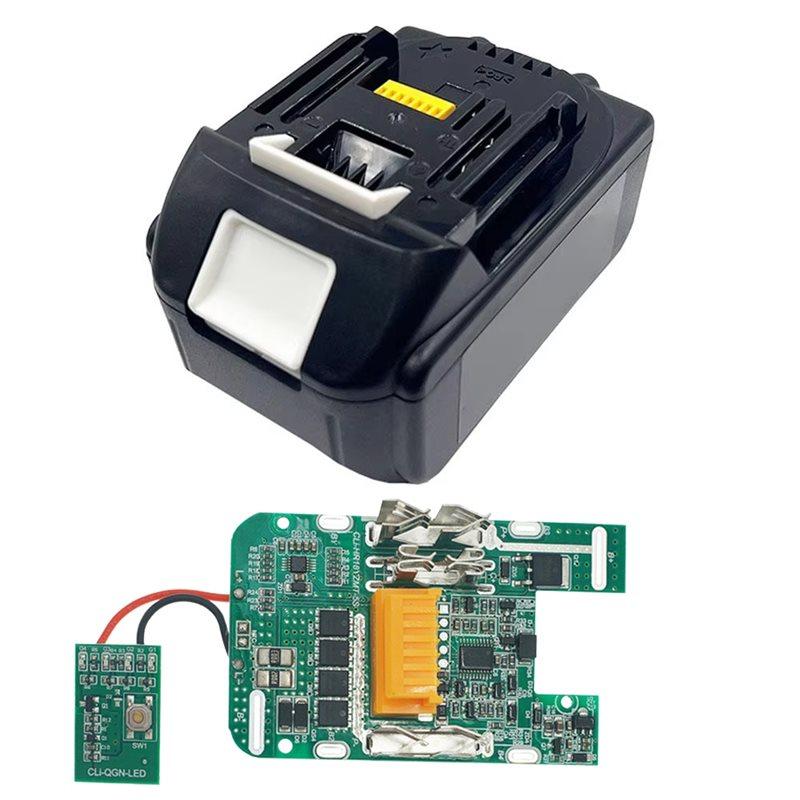 ABUO-For Battery Protection Board HT-BL1830 BL1830 BL1815 BL1860 BL1850 With Status LED Indicator Light