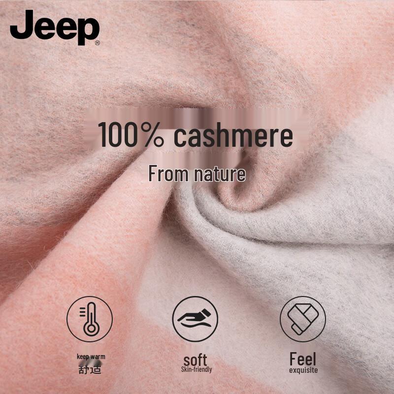 JEEP Women's Pure Wool Autumn Winter Shawl