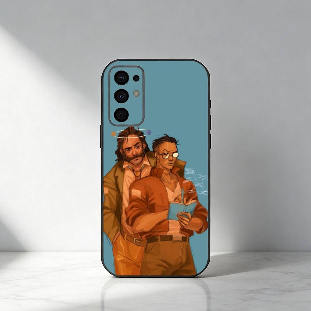 

Game D-Disco E-Elysium Phone Case For Samsung S25,S24,S21,S22,S23,S30,Ultra,S20,Plus,Fe,Note,5G Black Cover Samsung S20fe