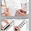 B5 Soft-Touch Loose-Leaf Notebook with Removable Coil and Stylish Binder Cover