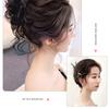 Synthetic Curly Bun Messy Claw Chignon Clip Elastic Hair Scrunchies Hairpieces Donut Updo Hair Pieces For Women