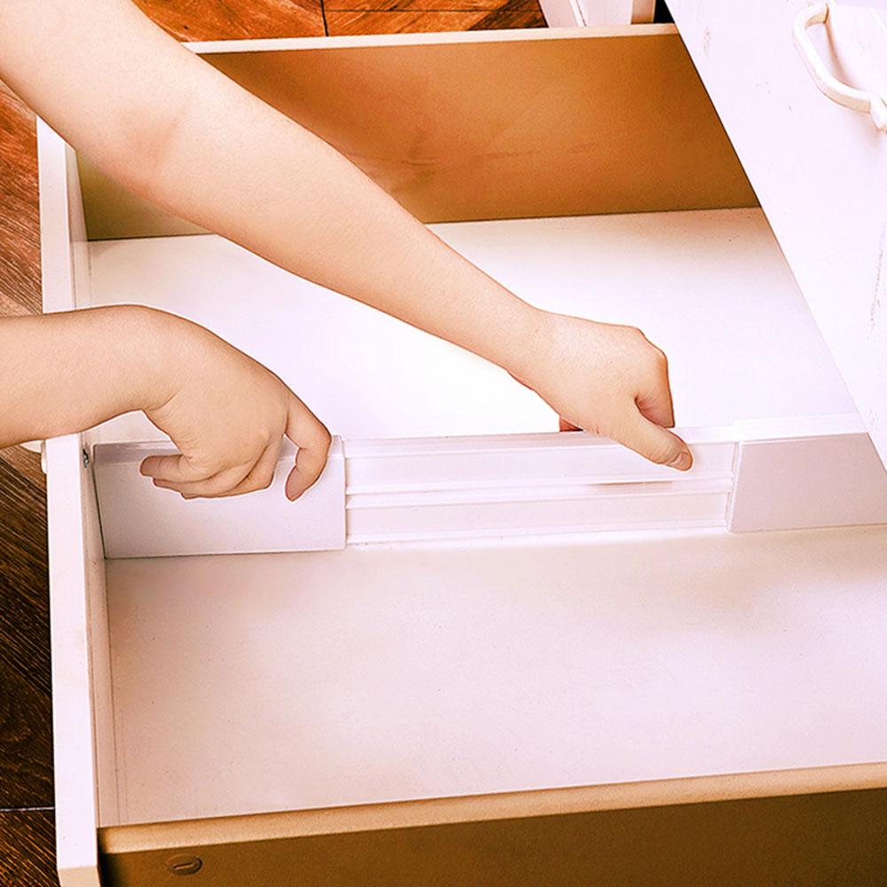 Telescopic Drawer Storage Divider Heavy Duty Drawer Storage Partition For Bathroom