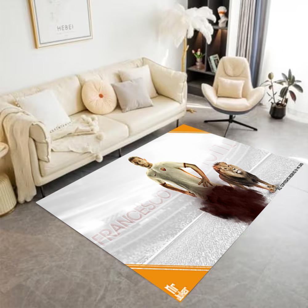 Space Football Adventure Carpet Design for Dormitory Playrooms Study room Balcony Anti-slip Rug Anime Office Decor Wedding Party Gift