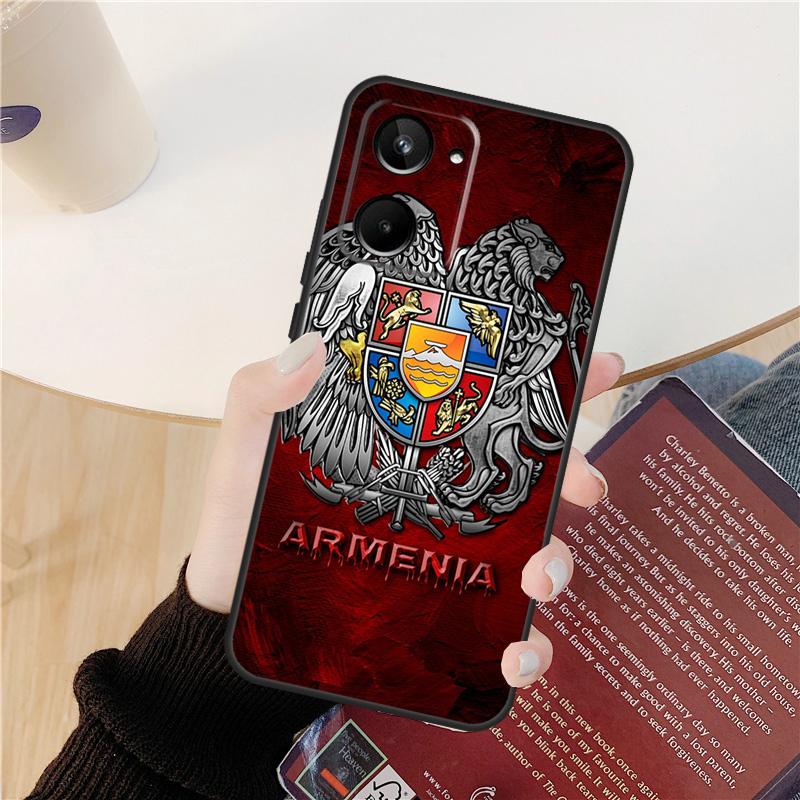 Armenia Armenian Flag Case For Realme GT 7 Pro GT 6T 6 5 C55 C53 C51 C21Y C25S C61 C67 C75 10 11 12 13 14 Pro Plus