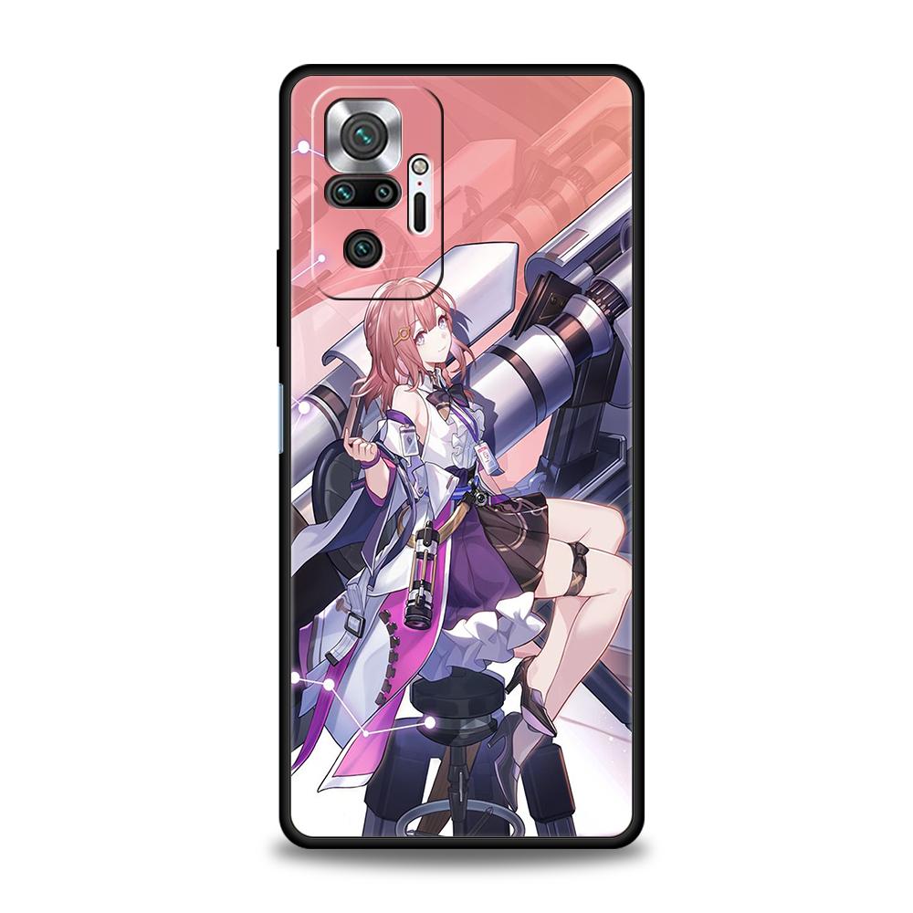 Honkai Star Rail Blade Jing Yuan Phone Case For Xiaomi Redmi Note 12 5G 10C 10 11 9 8 Pro Plus 9S 7 8T 9T 9A 8A 9C K50 K40 Cover
