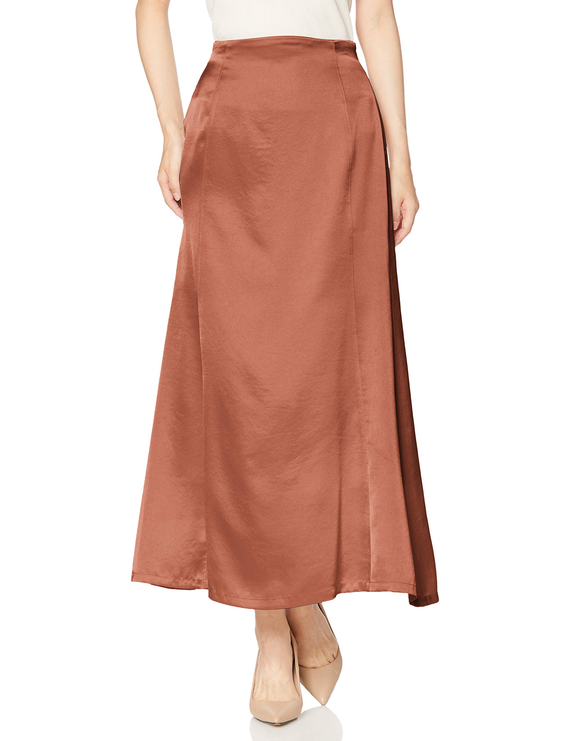 

Emi Satin Size 1 to Japanese Size High-Waisted Skirt, 13WFS204035, Women s Pink, (Equivalent 9) рожевий