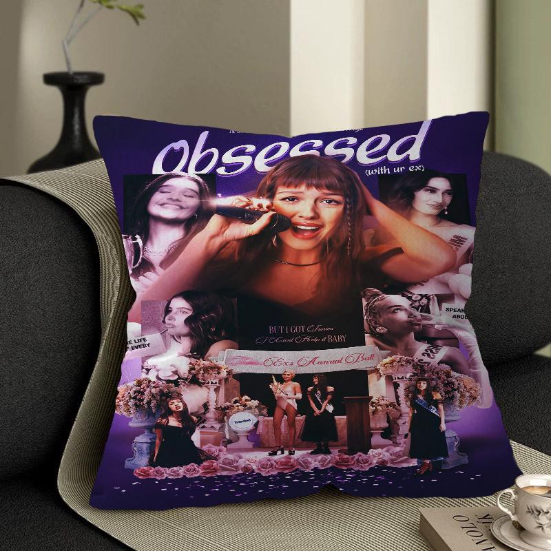 Olivia Rodrigo Pillow Anime Pillow Sofa Bed Head Pillow Cover Cushion Cover 45x45 Cm Fashion
